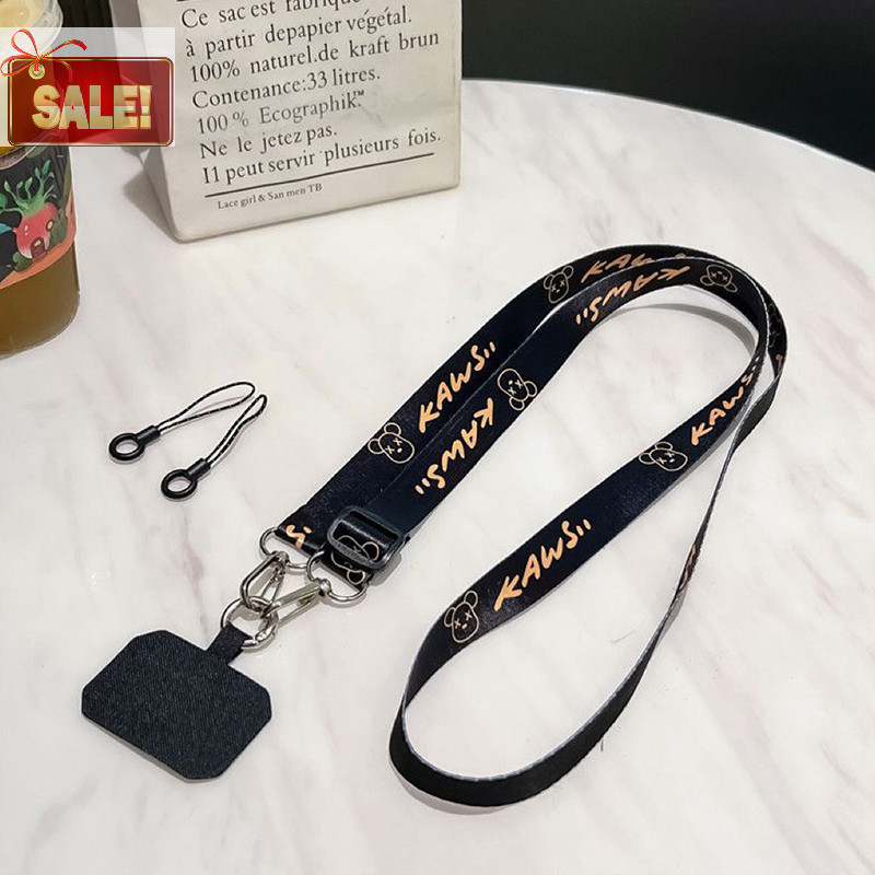 Bl Brownbear Snoopy Beer โทรศัพท์ Lanyard Anti-Loss ยาว Crossbody สายคล้องคอกล้องพวงกุญแจจี้สําหรับ Iphone Huawei Xiaomi A