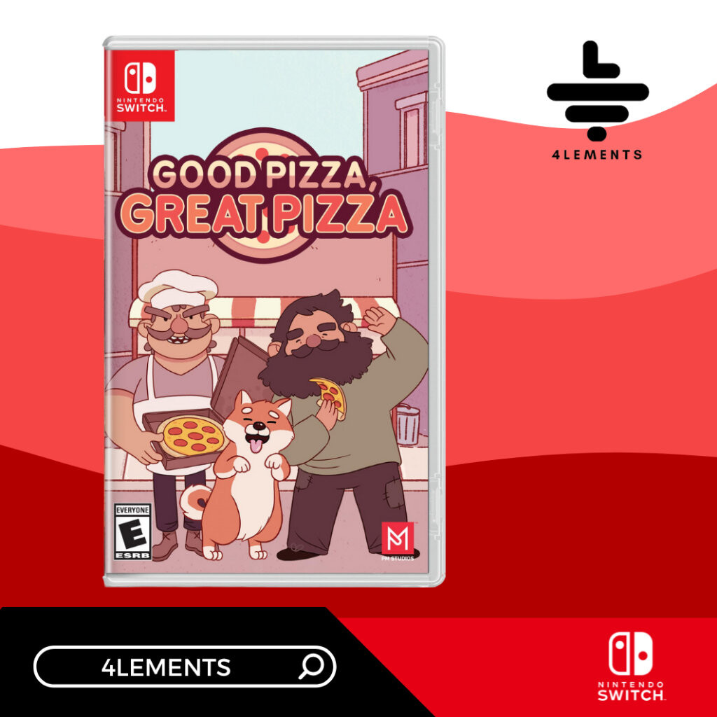 (พร้อมส่ง) SWITCH GOOD PIZZA GREAT PIZZA (ENG) (มือ1)