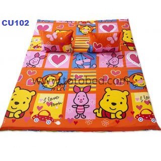 ที่นอนปิคนิค CUPOL: ที่นอนปิคนิค ลายคิ้วตี้-พู Pooh TOTO V.27
