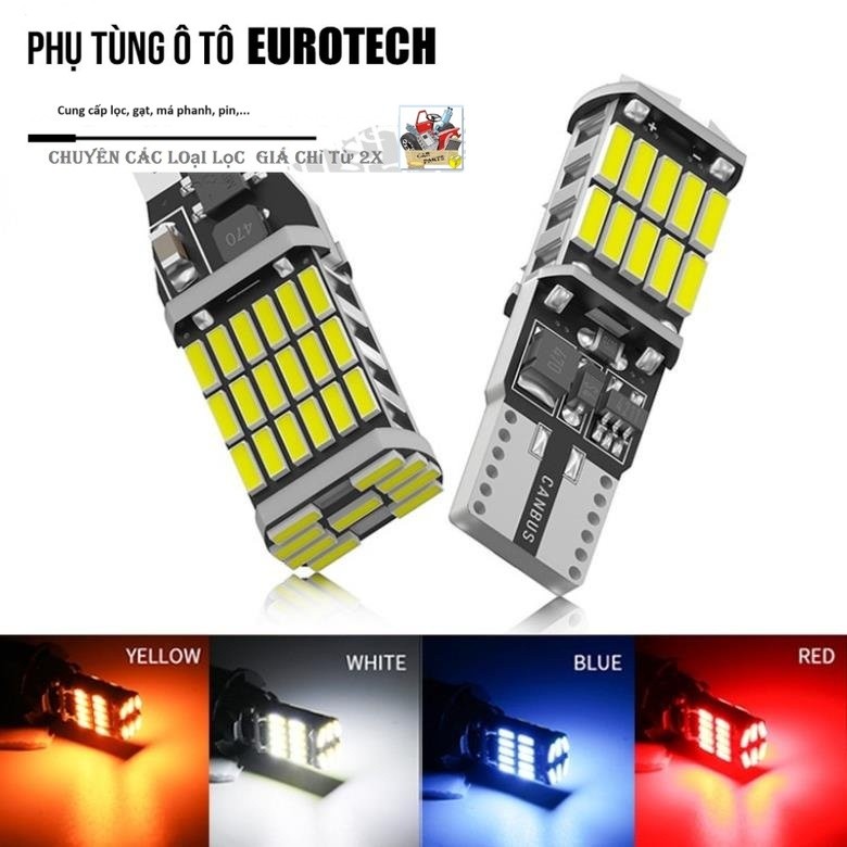 ไฟเลี้ยว LED/ไฟถอยหลัง T15/T10 สําหรับรถยนต์รถจักรยานยนต์ชิป 4014 สว่างมาก - 15w