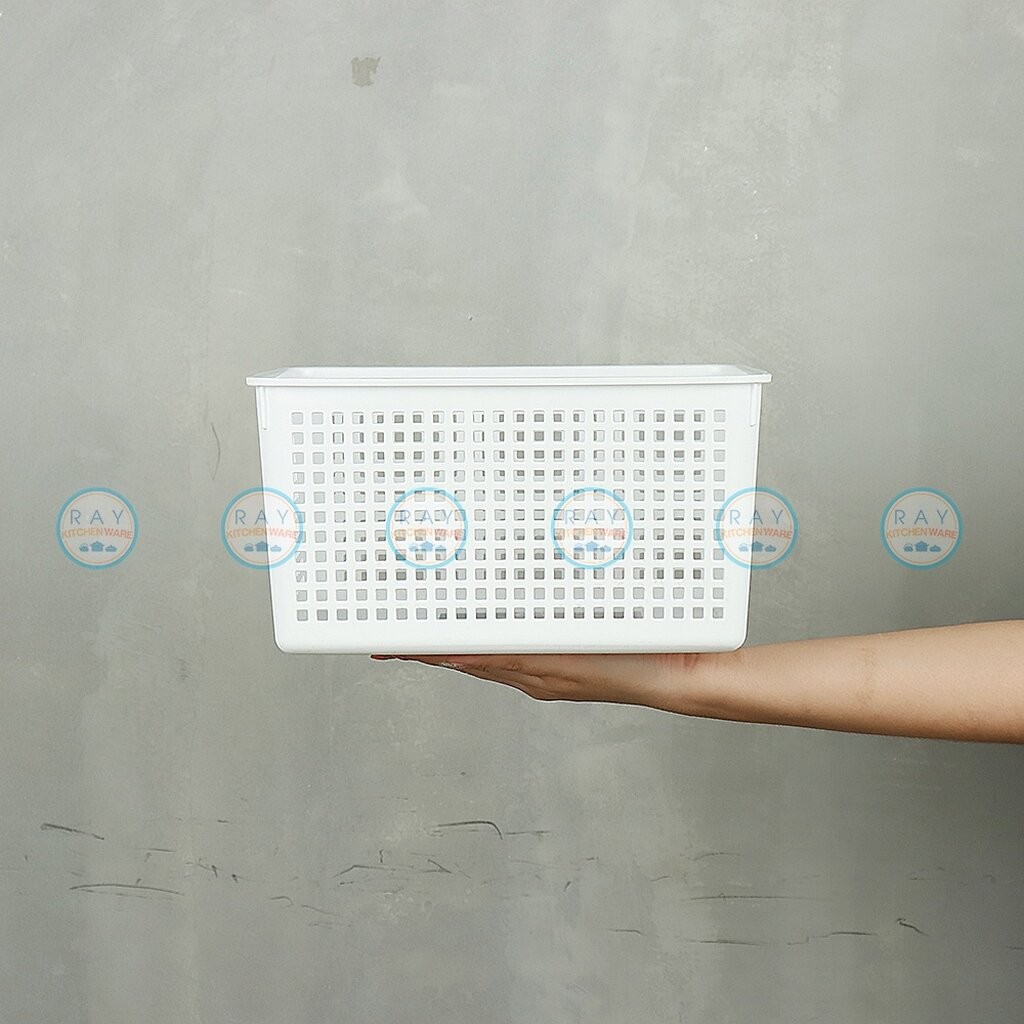 Micronware ตะกร้าพลาสติก สำหรับใส่ของ super lock ตะแกรง ถาดเก็บของ 5179 5180 5181 5182 5183 5184 5185 5186 5187 5188 - รูปที่ 3