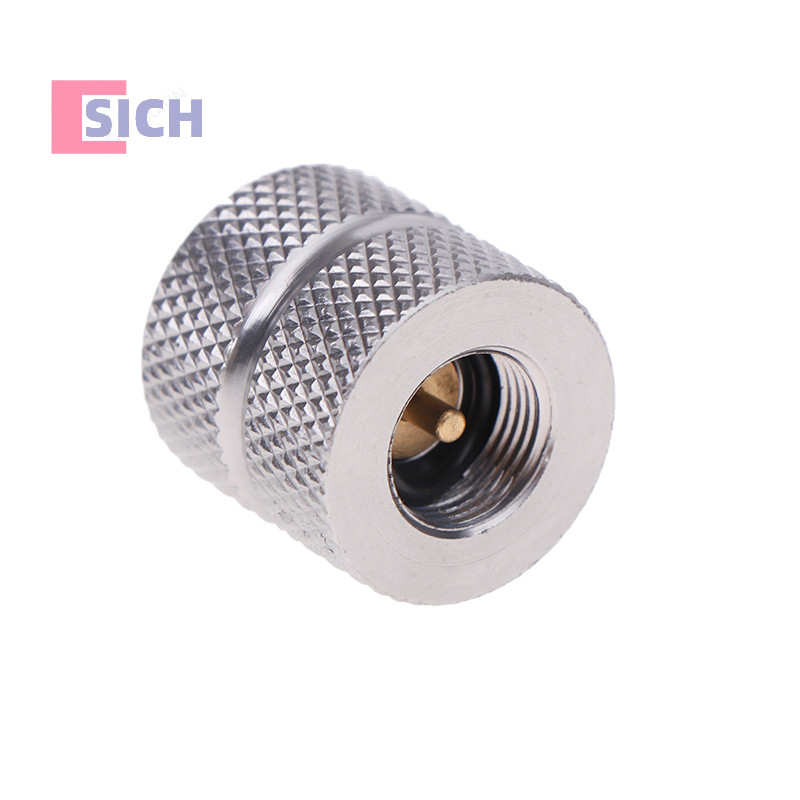 [Sich] Outdoor Camping Butane เตาแก๊สเติมอะแดปเตอร์ตลับหมึกหัวฉีดแก๊สประเภทขวดตลับหมึกสกรูประเภทวาล์วกระป๋องเชื่อมต่อใหม่ - รูปที่ 7