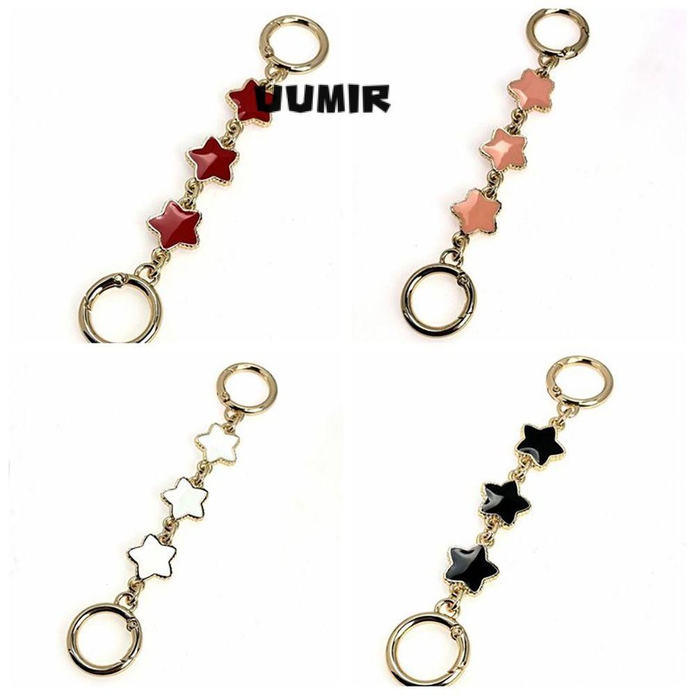 UUMIR สายกระเป๋า ส่วนต่อขยาย, เพชร ทําเอง กระเป๋าถือกระเป๋าขยายโซ่, โลหะดาวเปลี่ยนโซ่ผู้หญิง