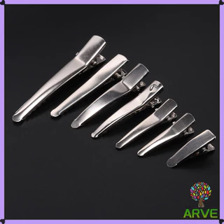 ARVE กิ๊บปากเป็ด วัสดุโลหะ อุปกรณ์เสริม DIY อุปกรณ์ร้านทำผม Hair Clips
