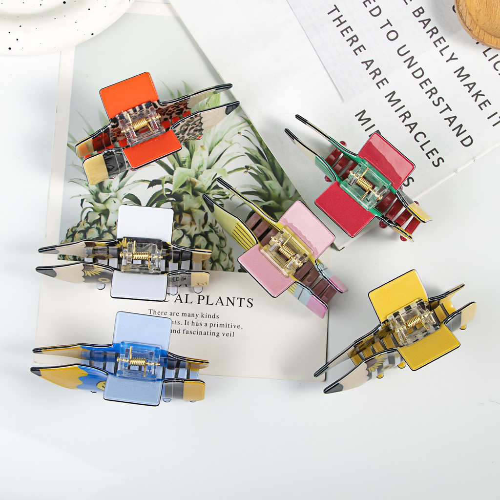 2024 สไตล์ใหม่ ซอก ออกแบบ ดินสอสีจับคู่คลิปสาวน่ารักสร้างสรรค์เครื่องประดับผม - รูปที่ 4