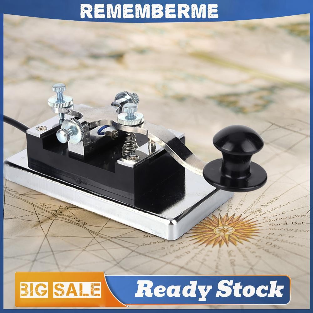 Hy-k4 Stainless Steel Morse Code CW Trainer Learner CW Telegraph Shortwave Radio