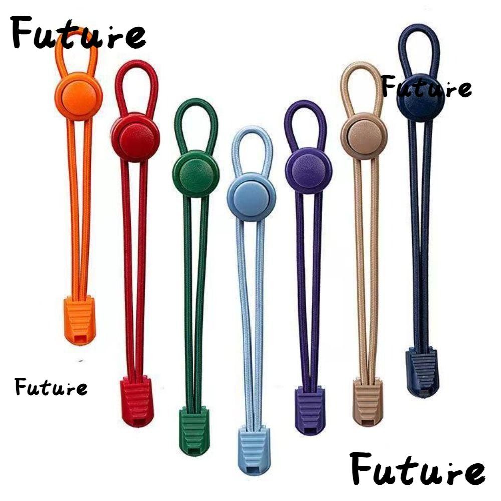 Future No Tie Shoe Laces, รอบสีทึบ Lazy Shoelaces, 100 ซม.เชือกยืดหยุ ่ นเชือกรองเท ้ าเชือกยืดหยุ ่ น Laces