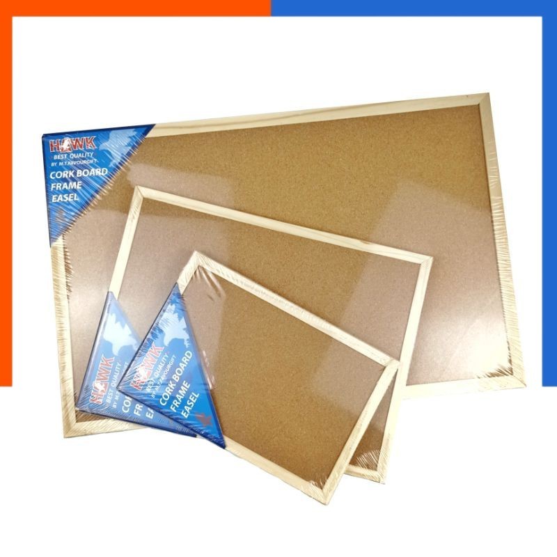 กระดานไม้ ก๊อก Cork Board แถมหมุดและน็อตแขวน กระดานปักหมุด กระดานติดประกาศ ขอบไม้ ขนาด A4/A3/A2/A1 กระดาน ไม้ก็อก US - รูปที่ 7