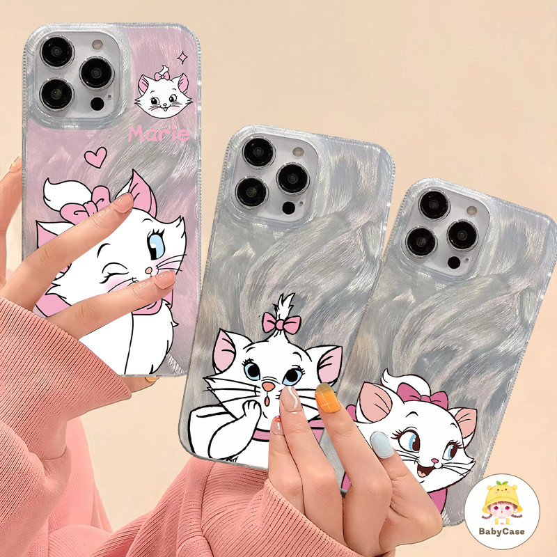 การ์ตูนหวานน่ารักมารีนุ่ม เคสIPhone 13 11 15 Pro Max 7 8 Plus 12 14 Pro Max XR 14 11 12 Pro XS MAX X SE 14 Plus
