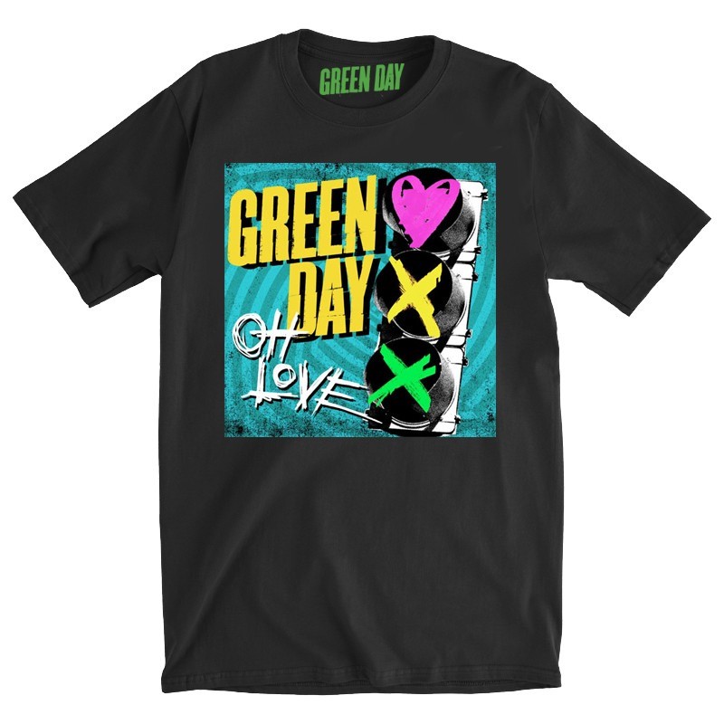 (จัดส่งตลอด 24 ชั่วโมง) NR134 เสื้อยืดวงร็อค GREENDAY เนวานา เสื้อวินเทจ