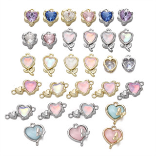 St. kunkka 1-2 ชิ้นโลหะผสมจี้หัวใจแฟชั่นที่ไม่ซ้ํากันจี้ชุบจ…