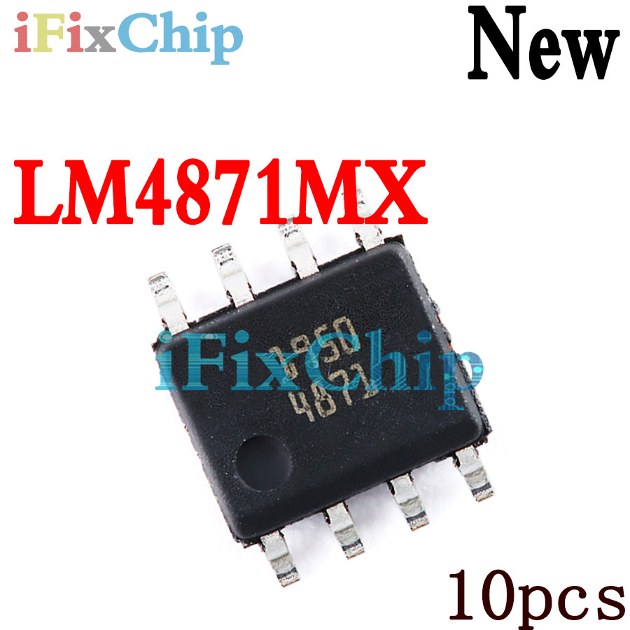 10 ชิ้นใหม่เอี่ยม LM4871MX LM4871 4871 SOP-8