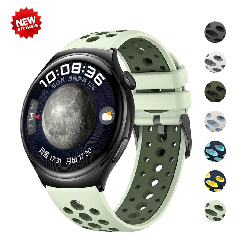 22mm Sport Silicone Strap For Huawei Watch 3 4 Pro Replacement Watch Band Huawei GT3 46mm GT 3 SE GT