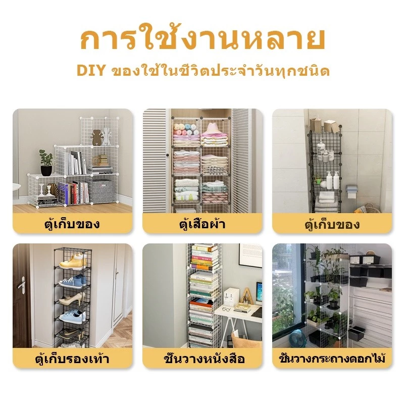 ✈️สินค้าอยู่ในไทย พร้อมส่ง✈️กรง DIY กรงแมว กรงสุนัข กรงคอนโด ตัวล็อคตะแกรง thumbnail 7