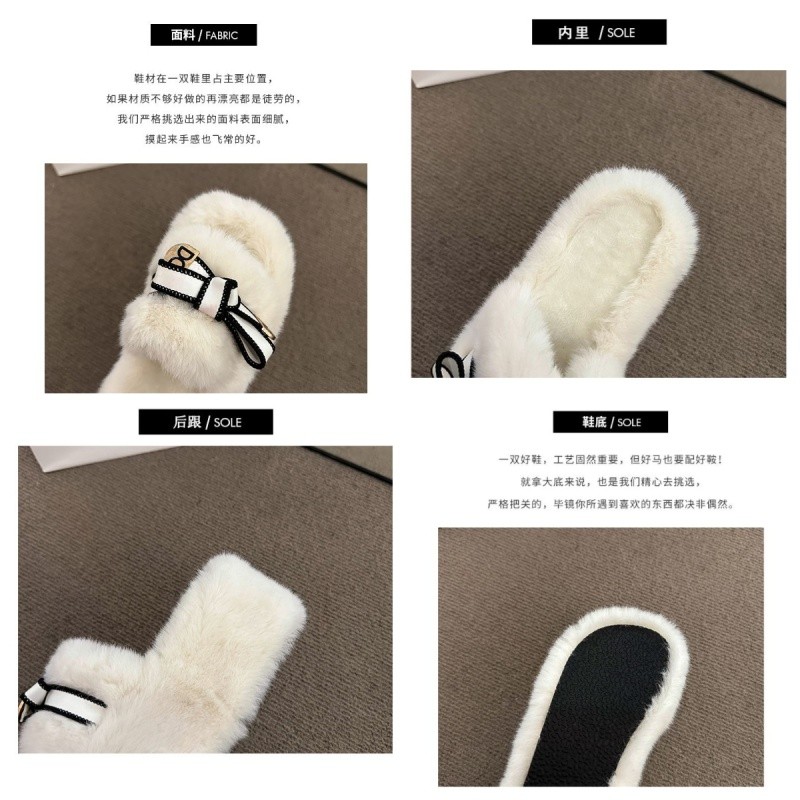 รองเท้าแตะขนกำมะหยี่เพิ่มความสูงพื้นหนา10ซม. สำหรับผู้หญิงรองเท้าแตะผ้าฝ้ายใส่ด้านนอกสำหรับคนตัวเล็กรุ่นใหม่สำหรับฤดูใบไม้ร่วงและฤดูหนาวความรู้สึกแฟชั่นการออกแบบส้นสูง2024 yxit