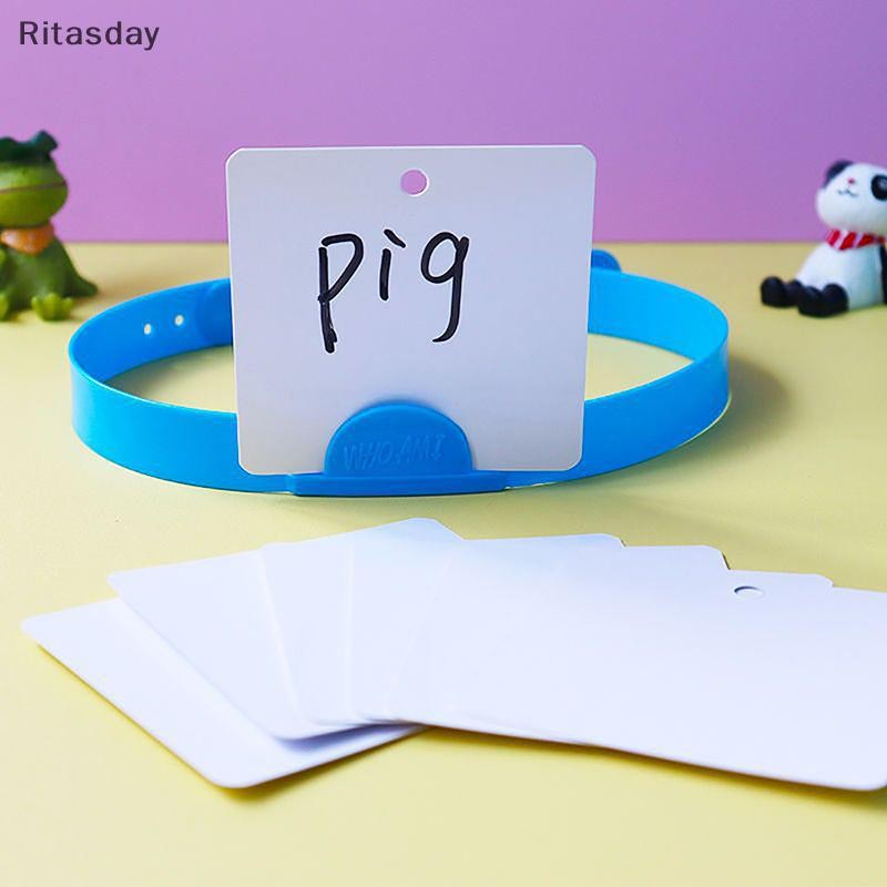 Ritasday Quick คําถามเกมคอสเพลย์ Props ห้องเรียนครอบครัว Party เกมกระดานของเล่นเพื่อการศึกษาใหม่