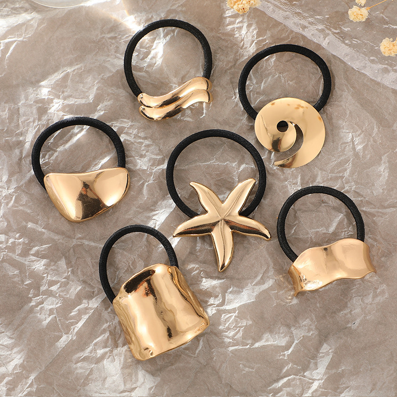 ที่มีคุณภาพสูงหนารูปตัวยูโลหะคาดศีรษะเชือกคาดศีรษะยืดหยุ่นดัดผมเครื่องมือแฟชั่นอุปกรณ์ผมผู้หญิง - รูปที่ 3