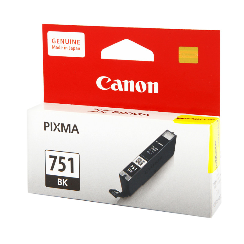 Canon ตลับหมึกอิงค์เจ็ท CLI-751BK สีดำ