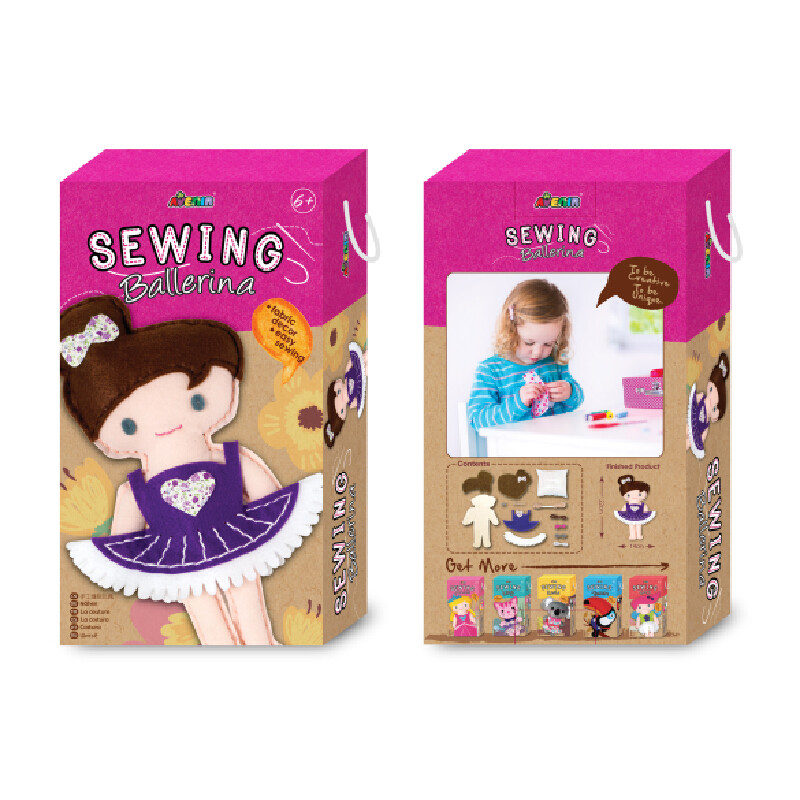 AVENIR ชุดเย็บปัก DIY SEWING ตุ๊กตานักบัลเล่ต์
