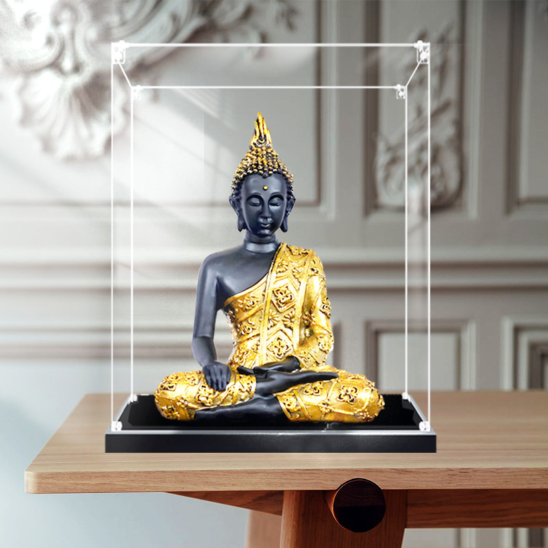 ตู้โมเดล กล่องโชว์โมเดล กล่องอคิลิคใส กล่องอะคริลิค พระพุทธรูปGuanyin