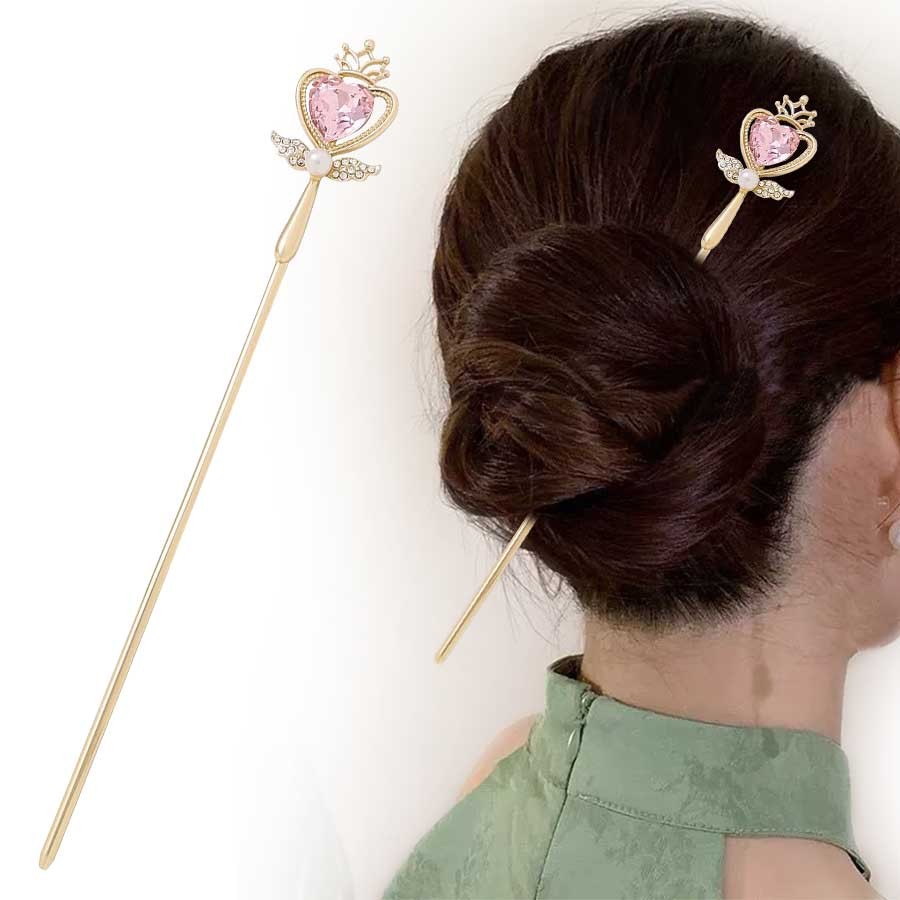 Creative Love Magic Wand Hairpin แฟชั่นที่เรียบง่าย Hairpin โมเดิร์น Hairpin Hairpin