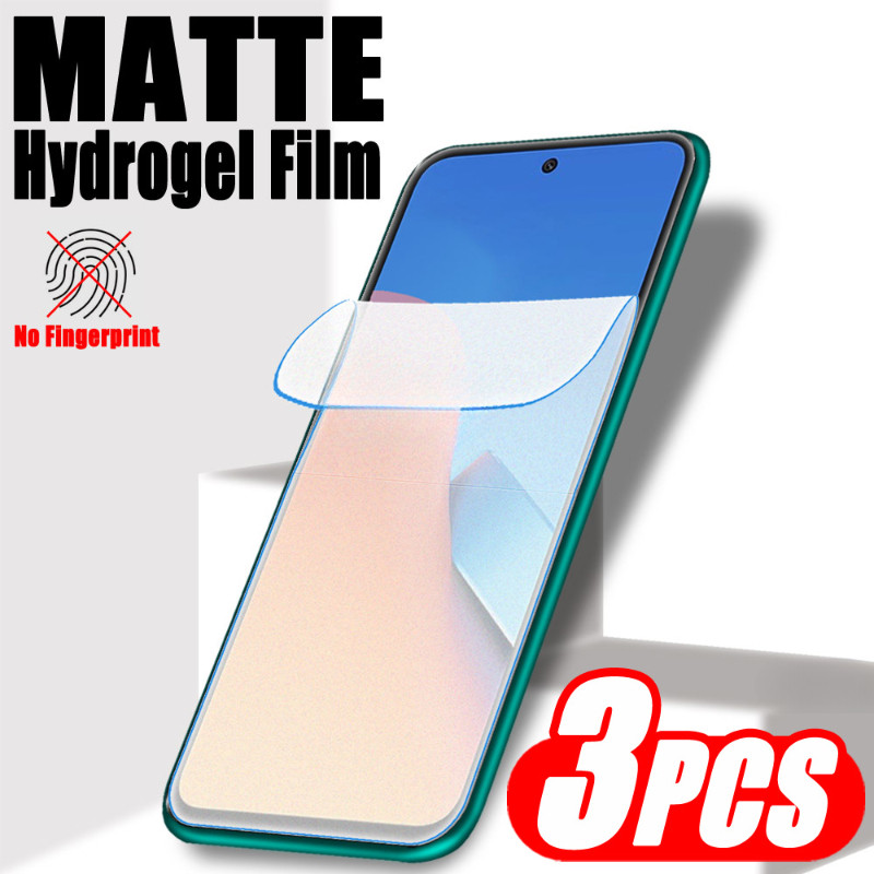 สําหรับ ZTE Blade 20 Pro A73 A72 4G 5G A54 A51 A7s A5 คลุมทั้งหมด Matte Frosted Soft Hydrogel ฟิล์มส