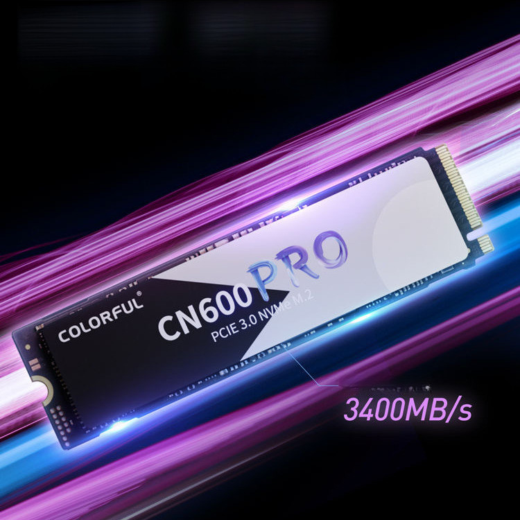 สีสันสดใส cn600 Pro 1TB SSD โซลิดสเตทไดรฟ์ M.2โปรโตคอล NVMe
