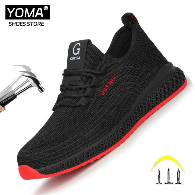 รองเท้าเซฟตี้ สําหรับผู้ชาย ใส่ทํางาน ไซซ์ 36-47