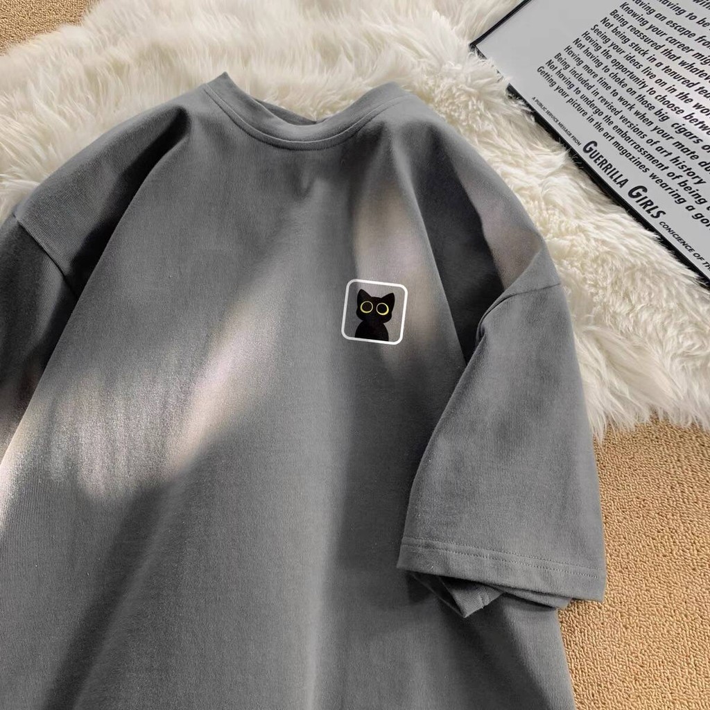 COD✅ (ส่งจากกรุงเทพ) เสื้อครอป cotton 100% สวมใส่สบาย ลายการ์ตูนน่ารักๆ แขนสั้น 👍เสื้อยืด แฟชั่นสไตล์เกาหลี  #54978 - รูปที่ 4