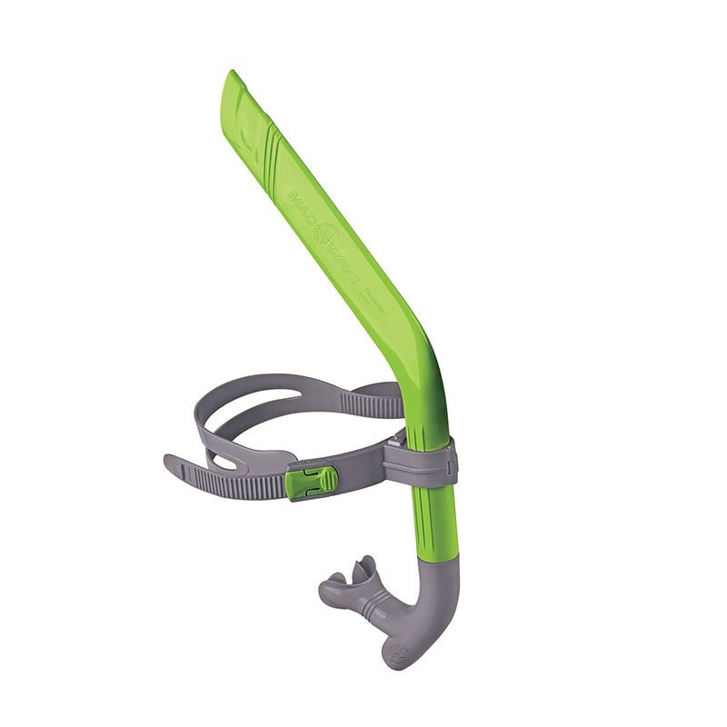 ว่ายน้ํา Dedicated Snorkel MADWAVE Front Swimming Training Snorkel Free Swimming Underwater Snorkel 