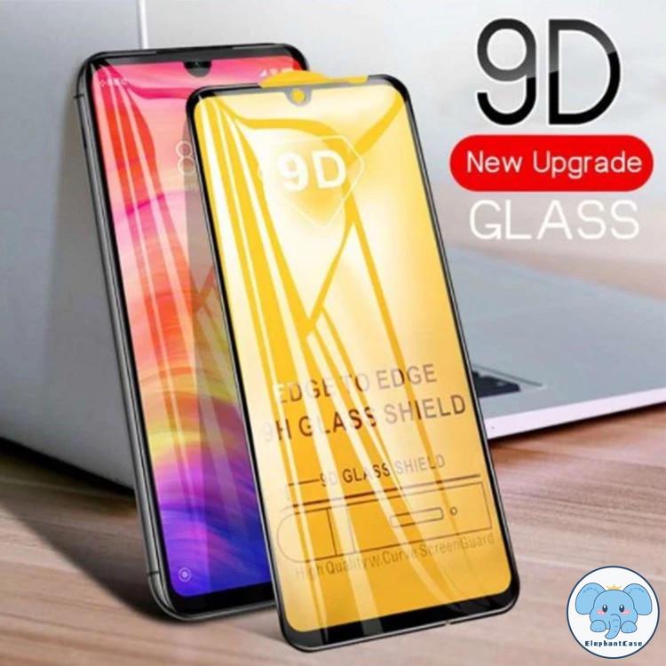 ตัวป้องกันหน้าจอกระจกนิรภัย 9D รองรับRedmi13C 10 12C 12 9A 9 10C 9T 9C NFC A1 Redmi Note 13 11 12 10 8 9 Pro 10s POCO M3