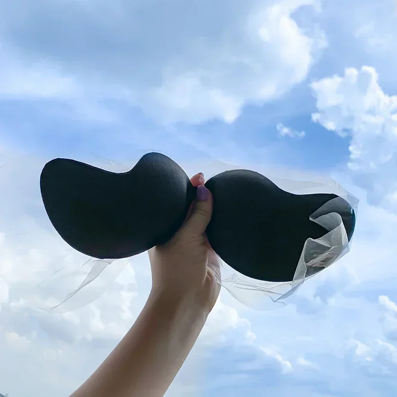 Nipple Pad Bra Casual Plain Push Up Breathable Invisible Bra