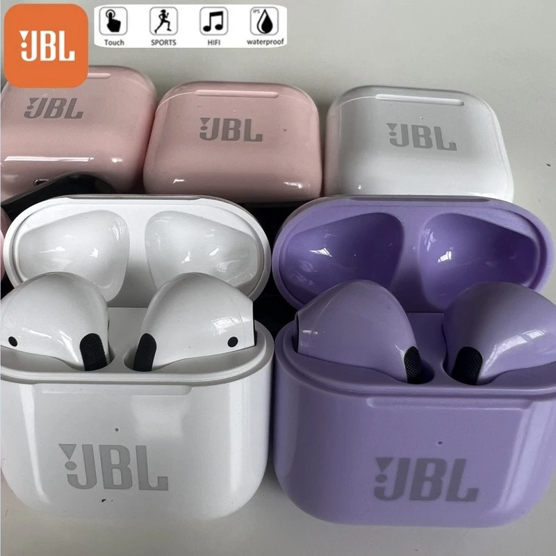 Tws Mini Pro 4 หูฟังบลูทูธไร้สาย TWS เนื้อแมตต์ สีมาการอง พร้อมไมโครโฟน เคสชาร์จ สําหรับเล่นกีฬา