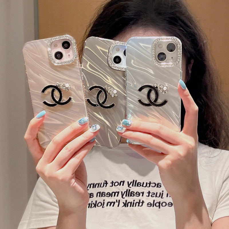 สไตล์คนดัง iphone 17 pro max 16 pro max 14 pro max 15 pro max 13 pro max 12 Pro Max iphone 11 13 12 14 15 16 pro 14 pro 13 pro 15 plus case กรอบกันกระแทกพร้อม พลอยเทียม