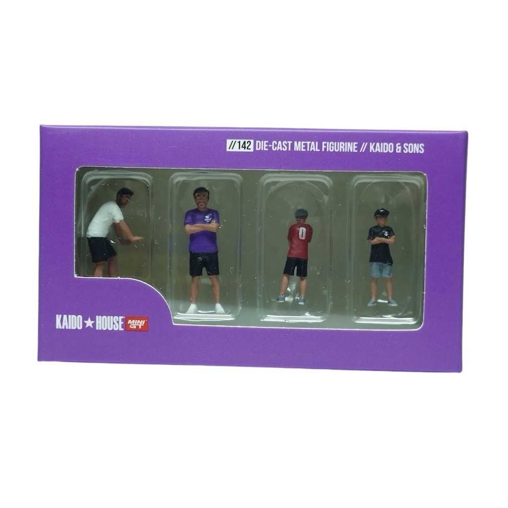 MINI GT No.142 Kaido House 1/64 Figurine: Kaido & Sons V2 KHMG142