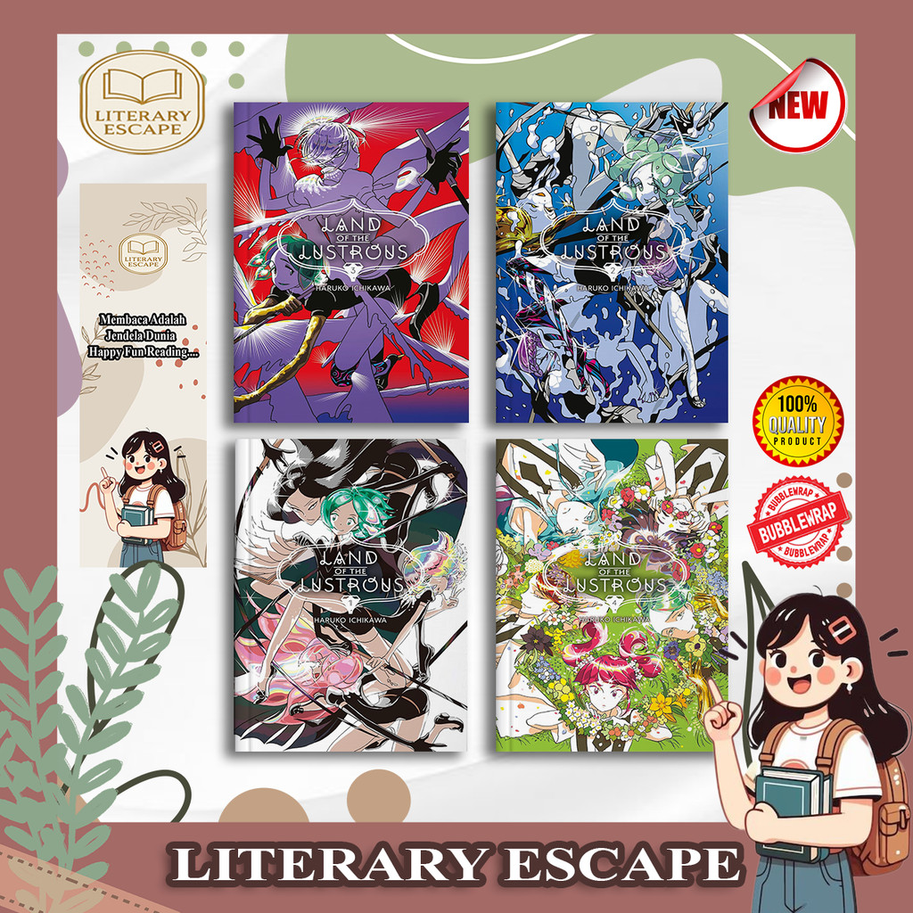 Manga Land of the Lustrous/Houseki no Kuni (12 Book Series) - วรรณกรรม.Escape