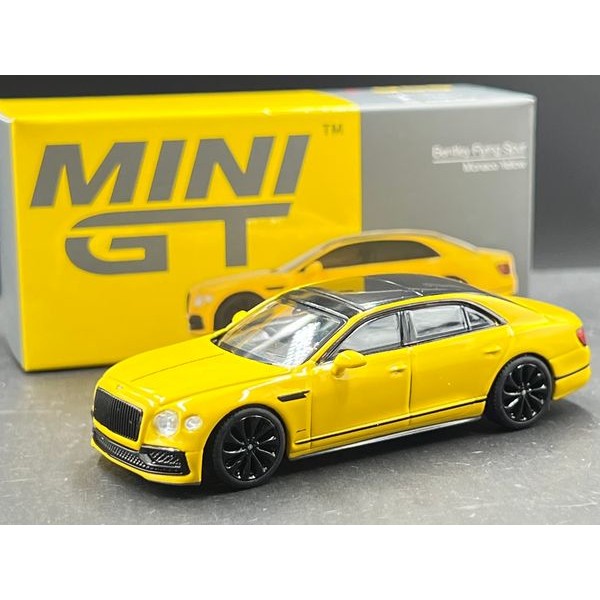 Mini GT Bentley Flying Spur Monaco Yellow
