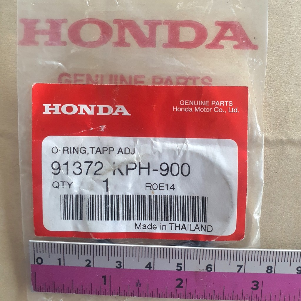 โอริงฝาวาล์ว แท้ศูนย์ WAVE125 MSX 1 ชิ้น 91372-KPH-900 239 SHOP2