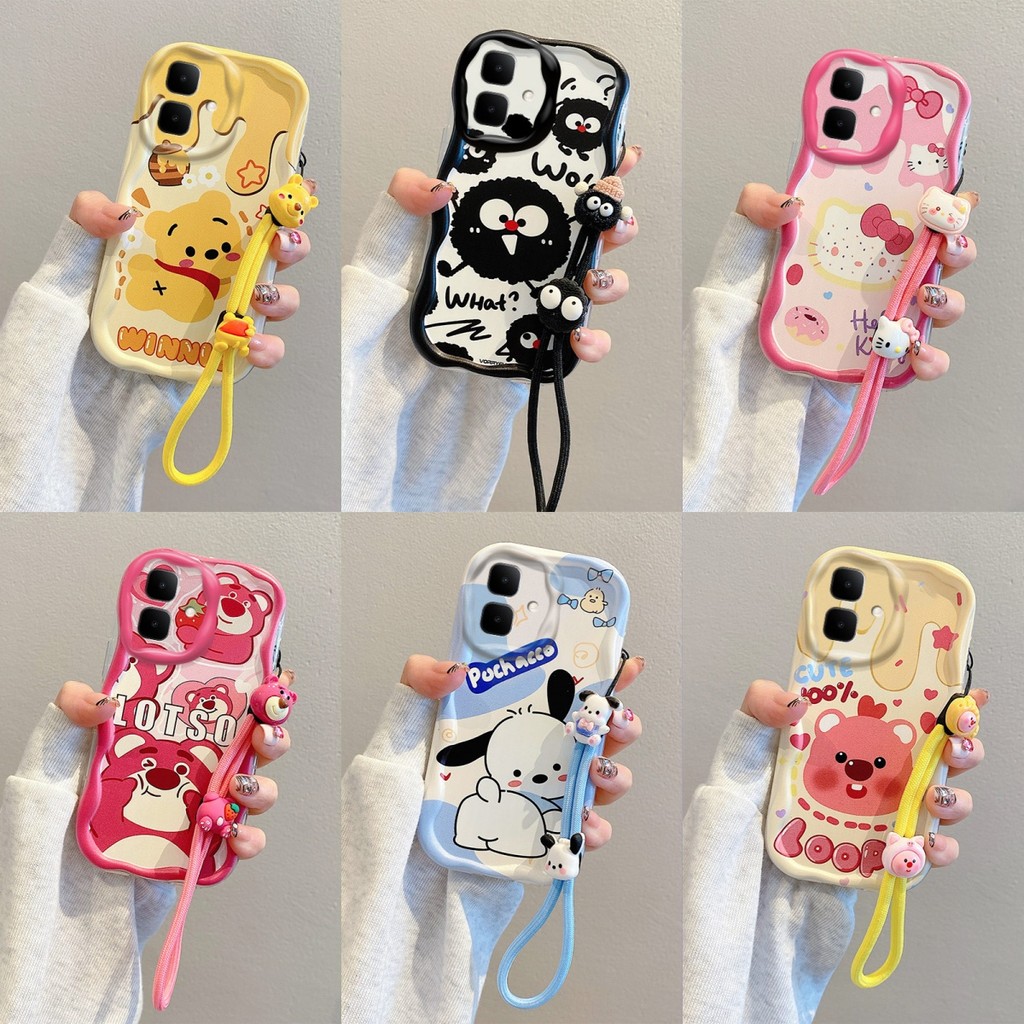 เคส INFINIX SMART 10 สไตล์อนิเมะป้องกันการตก เคสซิลิโคนอ่อนนุ่ม TYMR2