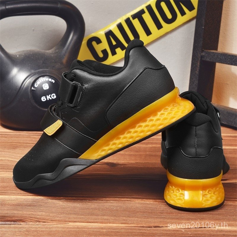 2025 New Professional Weight Lifting Shoes for Men Size 39-46 Strength Training Shoes Hard Pull Down