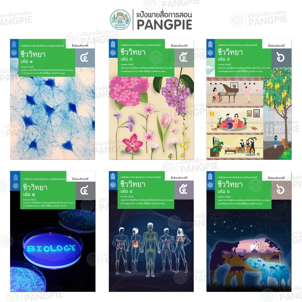 #สสวท   #กระทรวงศึกษาธิการหนังสือเรียน รายวิชาเพิ่มเติม ชีววิทยา ระดับชั้น ม.4 ม