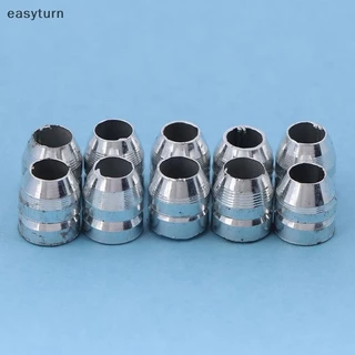 Easyturn 10 ชิ้นรอบ Handle Wedges ค้อนเหล็ก Handle Splitting Wedge ชุดสําหรับซ่อม Axe Claw ค้อนเหล็กสําหรับช่างไม้การบํารุงรักษา TH