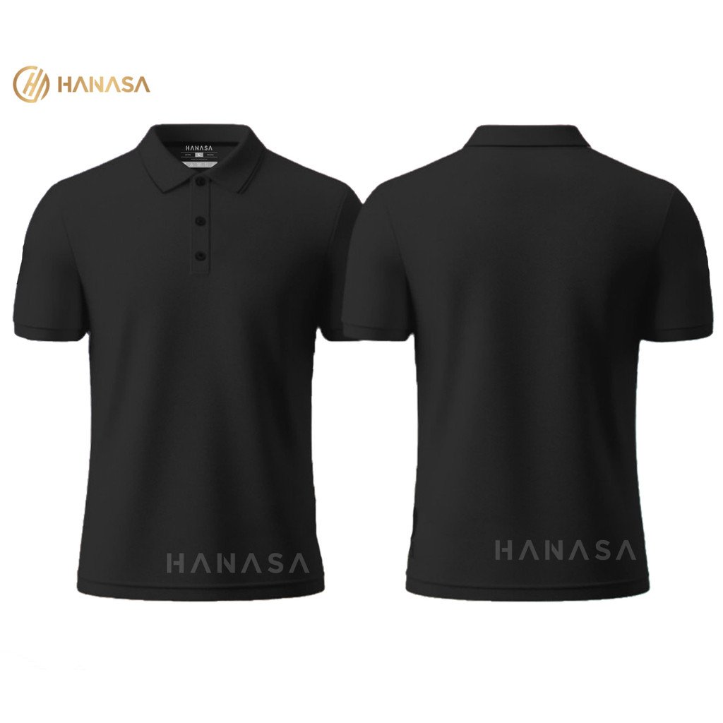 HANASA เสื้อโปโล DB PLS | เสื้อโปโลสําหรับผู้ชายและผู้หญิง | เสื้อคอปก
