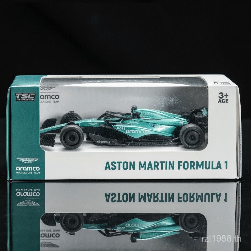 A TSC Speed Card 1: 43 รถรุ่น Aston Martin f1 Racing รถจําลองรถของเล่นเครื่องประดับ 7.13 J9US