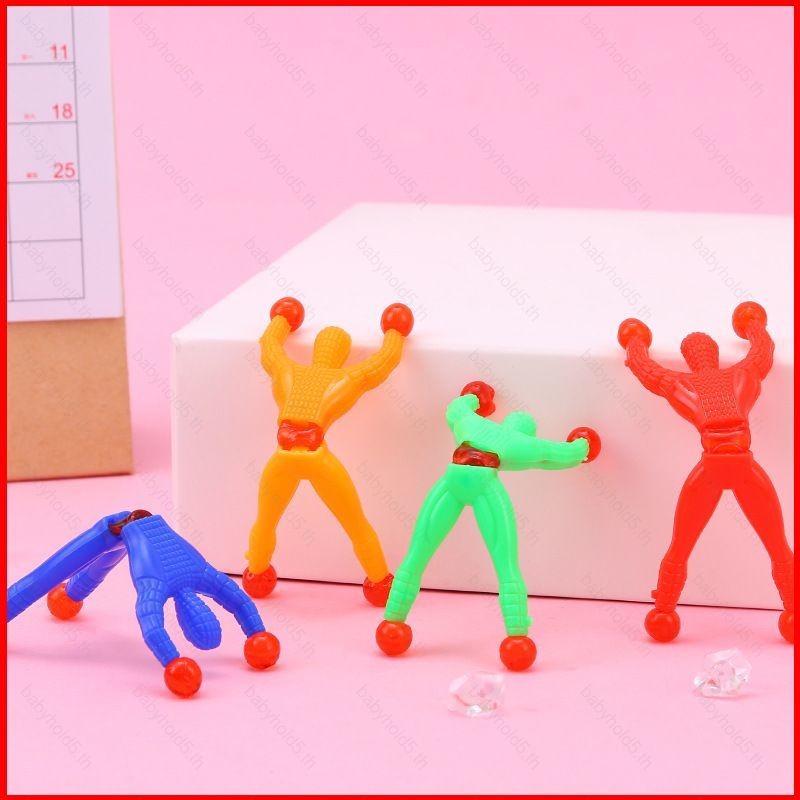 BAS ของเล่นเด็ก Sticky Wall Climbing Flip Rolling Spider Man Climber Spiderman ของเล่นโปรดปรานเด็กของขวัญ