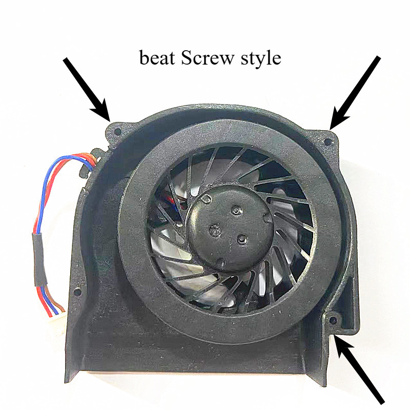 พัดลมแล็ปท็อปใหม่สําหรับ Lenovo ThinkPad IBM X61 X60 Series CPU Cooling System แล็ปท็อปเปลี่ยน Cpu C