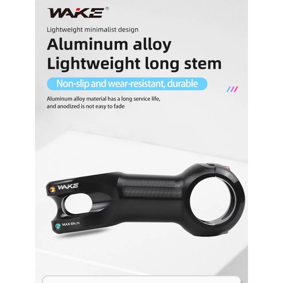 WAKE P08 BIKE ALUMINIUM TANK – CNC – CUSTOMIZED LENGTH – OPTIMAL สําหรับเจาะ POSITION