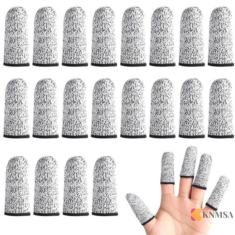 KNMSA] 10 ชิ้นอินเทรนด์ Finger Cots Finger Sleeve Protectors Reusable Finger Covers Protection Cots สําหรับเย็บอุปกรณ์ ศนเดิมคอเต่า