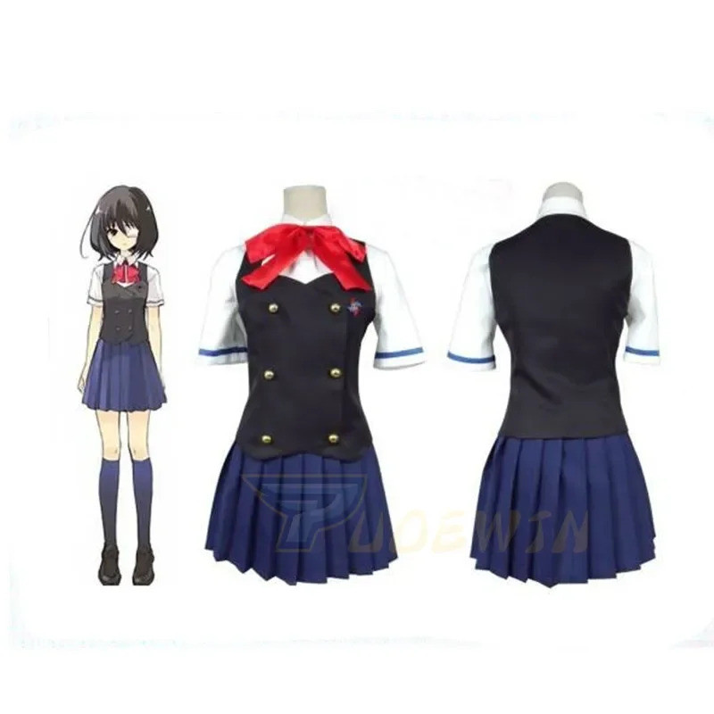 SBluuCosplay อะนิเมะ Misaki Mei เครื่องแต่งกายคอสเพลย์เครื่องแบบ scolaire