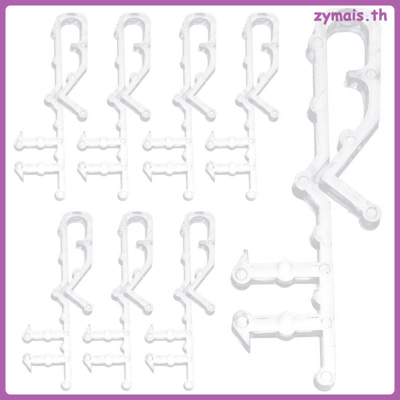 8pcs Valance Clips Window Blind Clips Valance Installation Tool Accessories